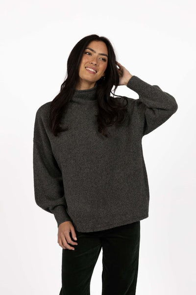 Humidity - Chantae Jumper - Charcoal - HW26323