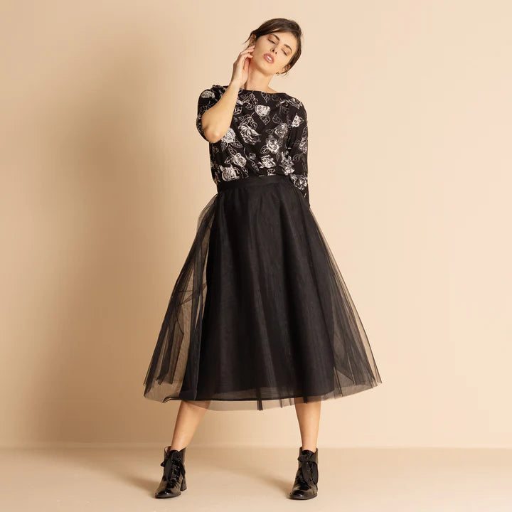 Megan Salmon - Circle Tutu - Black - M7705
