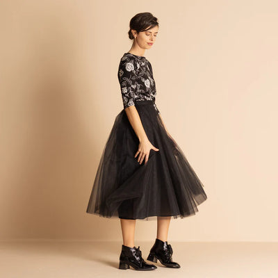 Megan Salmon - Circle Tutu - Black - M7705