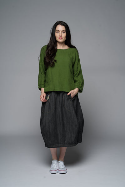 Muse - Cora Top - Forest