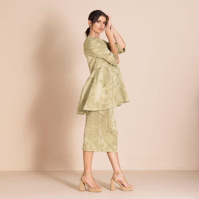 Megan Salmon - Cowslip Tyler Coat - Pistachio - M5607