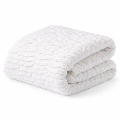 Angads - 160x160 Cloud Throw - White