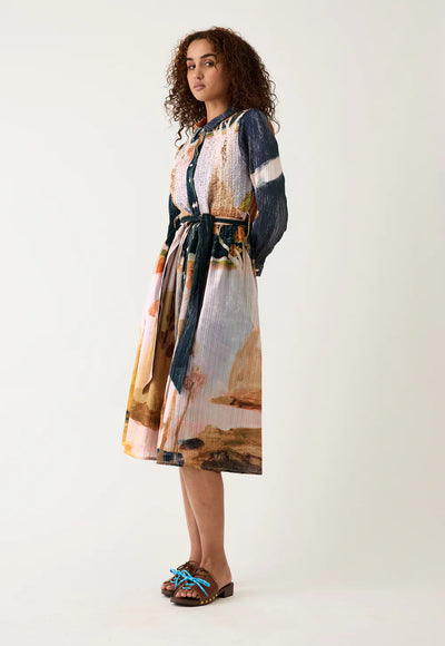 Nancybird - Delphi Dress - Night Herons - W26-A11NH