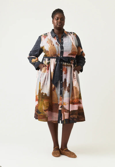Nancybird - Delphi Dress - Night Herons - W26-A11NH