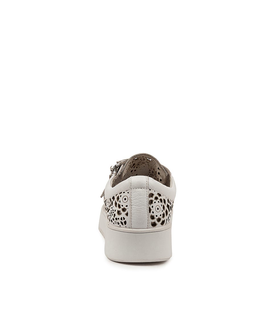 Django & Juliette - Shoes - Leitha - White / Leather