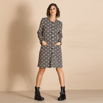 Megan Salmon - Emblem Quarter Master Coat - MSW26-M5741