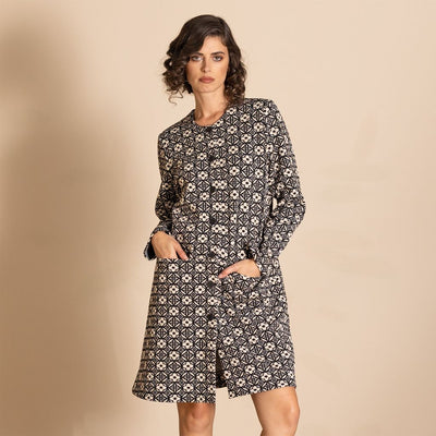 Megan Salmon - Emblem Quarter Master Coat - MSW26-M5741