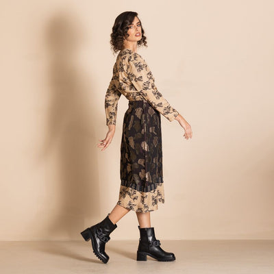 Megan Salmon - Exotica A Line Skirt - M7702