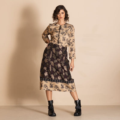 Megan Salmon - Exotica A Line Skirt - M7702