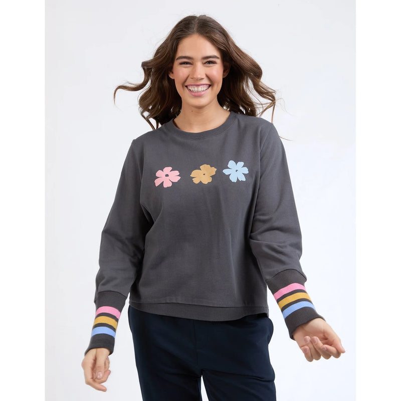 Elm - Wynne Crew - Washed Black - 8159060.WBLK