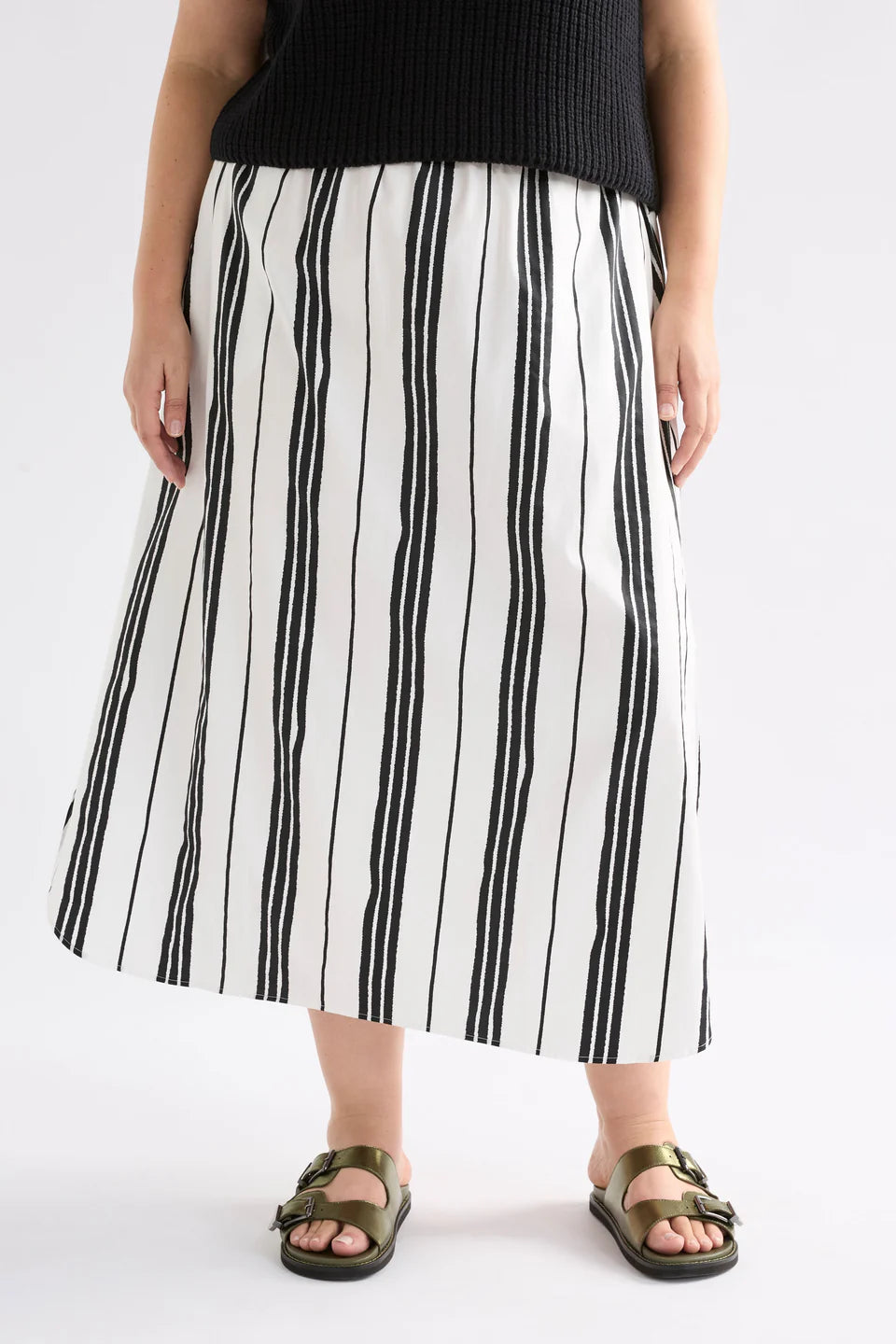 Elk - Fez Skirt - Fez Print White - A1348WS25