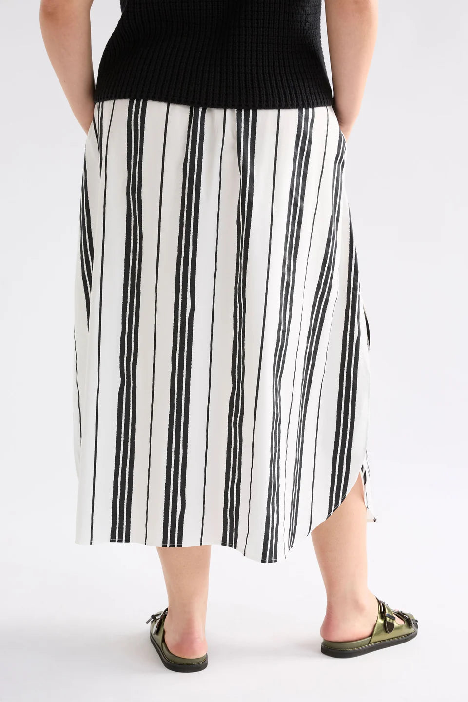 Elk - Fez Skirt - Fez Print White - A1348WS25