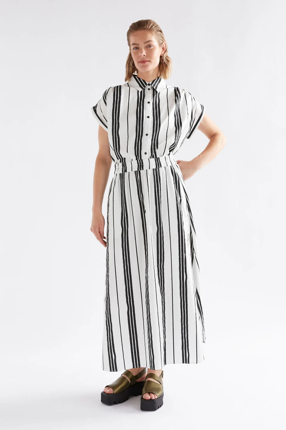 Elk - Fez Skirt - Fez Print White - A1348WS25