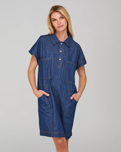 Boom Shankar - Fumiko Dress - Dark Denim - W26DR95