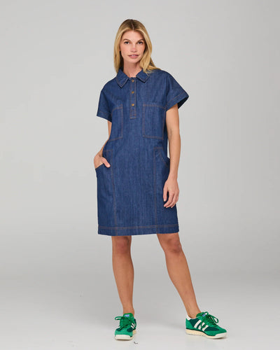 Boom Shankar - Fumiko Dress - Dark Denim - W26DR95