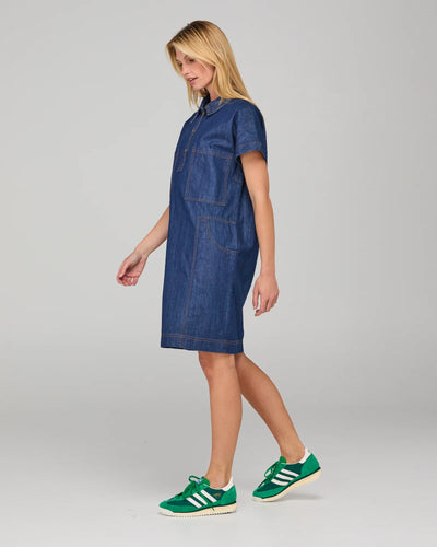 Boom Shankar - Fumiko Dress - Dark Denim - W26DR95
