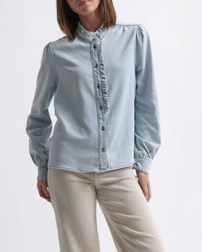 Kireina - Yolanda Shirt - Berkeley Blue - KAU260004