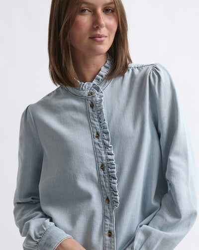 Kireina - Yolanda Shirt - Berkeley Blue - KAU260004