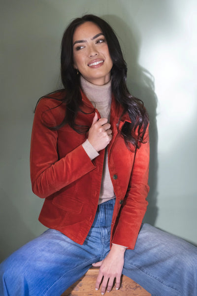 Humidity - Gabi Jacket - Rust - HW26120
