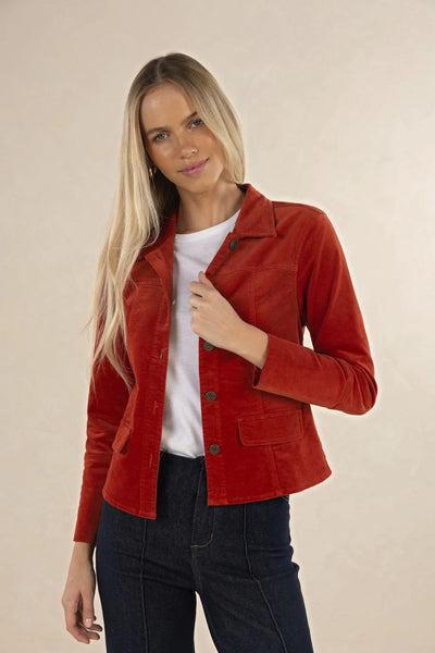 Humidity - Gabi Jacket - Rust - HW26120