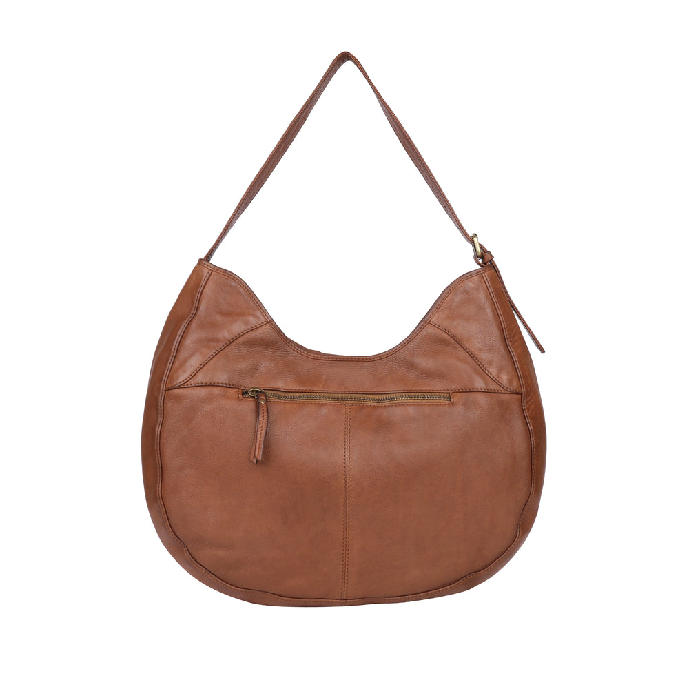 Rugged Hide - Gilmore Weave Shoulder Bag - Oak - RH-2591-OAK