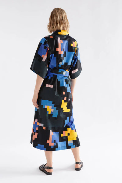 Elk the Label - Grand Shirt Dress - Luccent Print - A1336E