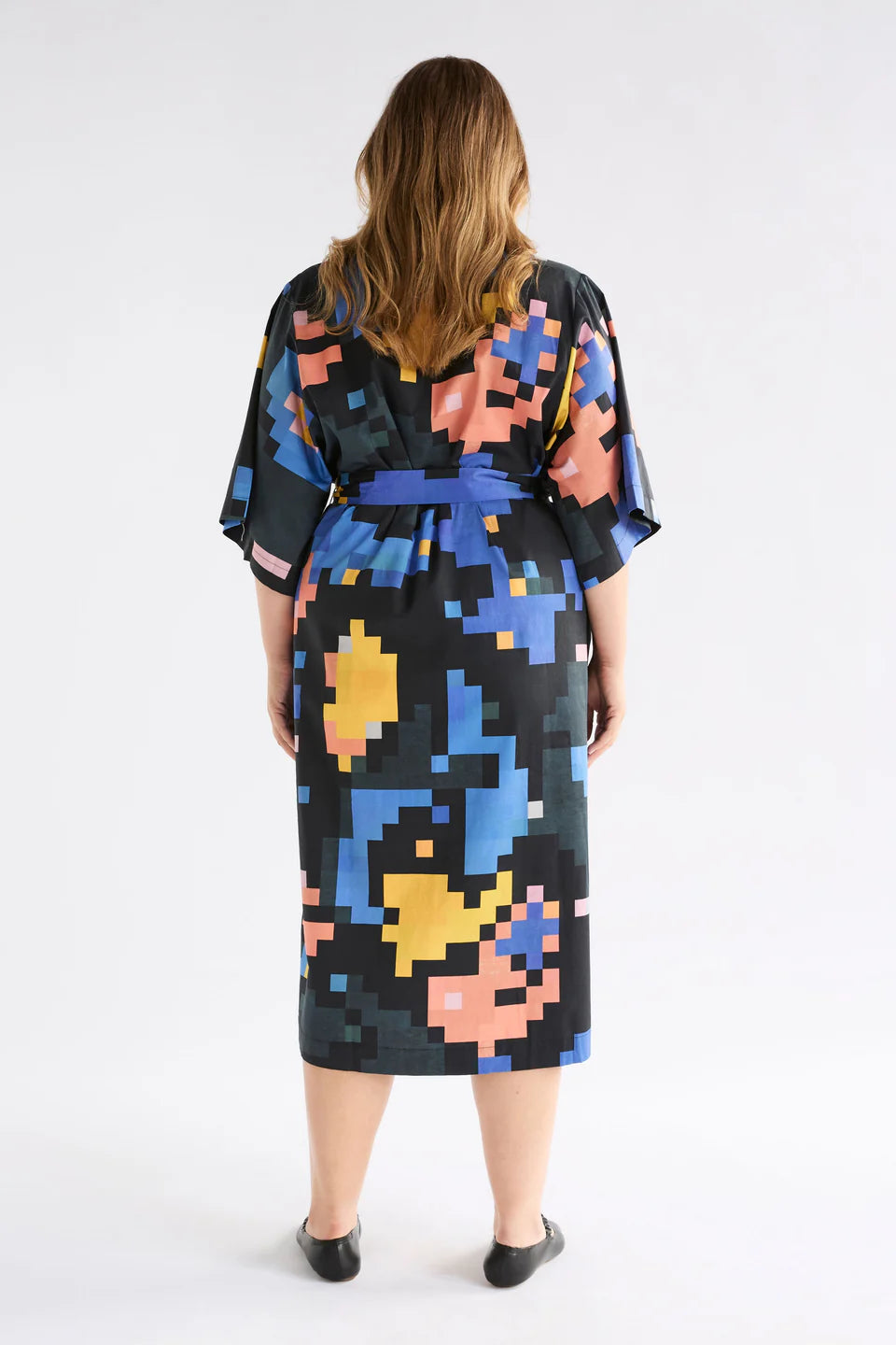Elk the Label - Grand Shirt Dress - Luccent Print - A1336E