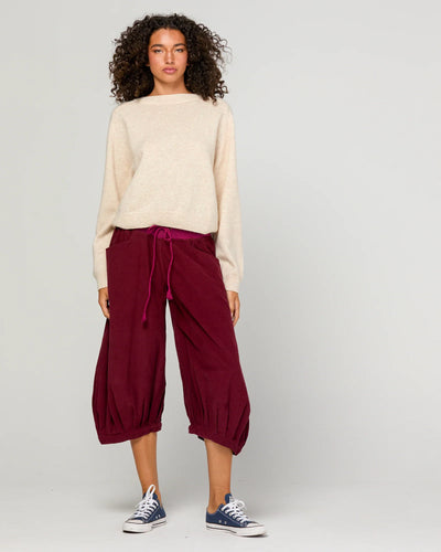 Boom Shankar - Cord Guru Pant - Merlot - AS-PA06-01