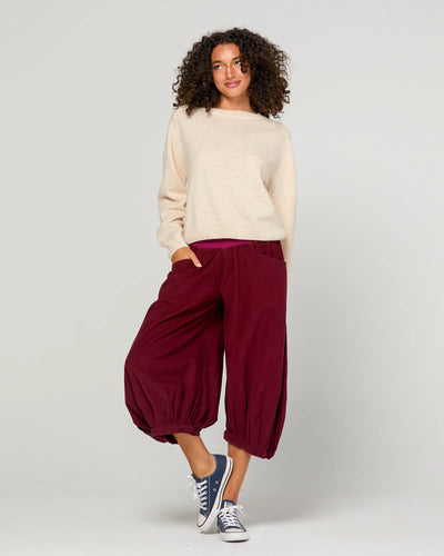 Boom Shankar - Cord Guru Pant - Merlot - AS-PA06-01