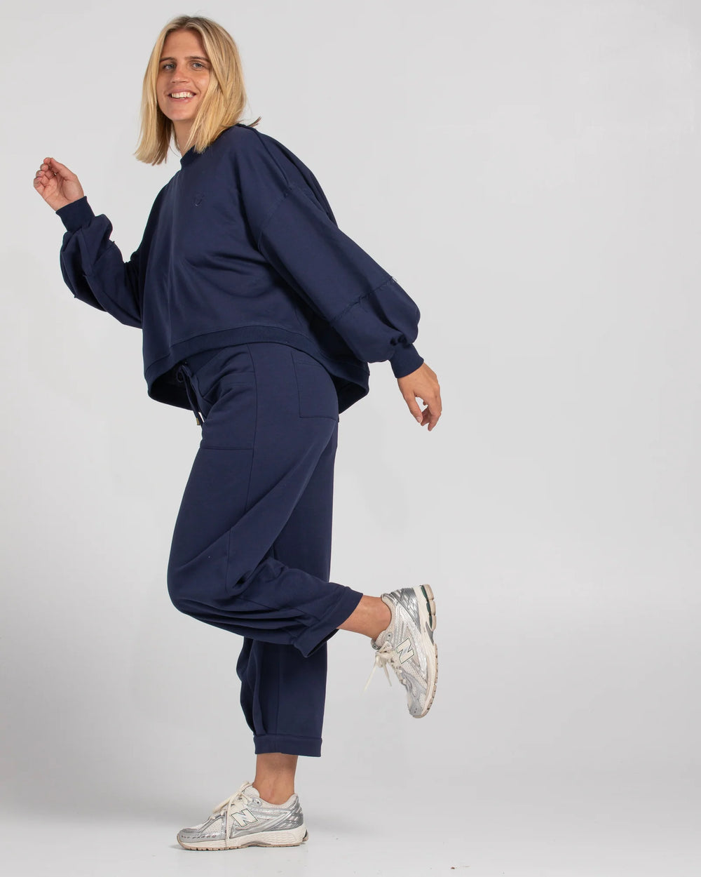 Boomshankar - Guru Sweater - Navy - W25JM22-04