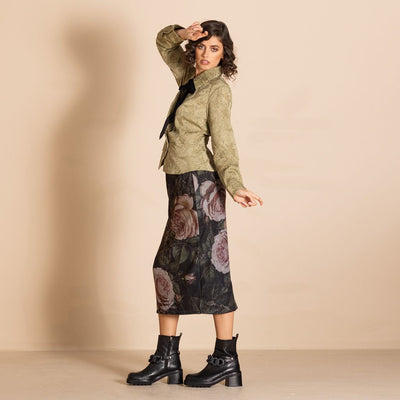 Megan Salmon - Gustav Camisole Shirt - Olive - M6741