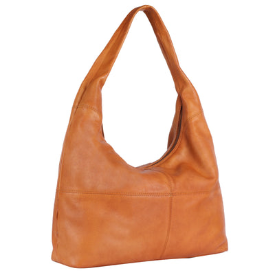 Rugged Hide - Hazelbrook Shoulder Bag - Tan - RH-2556