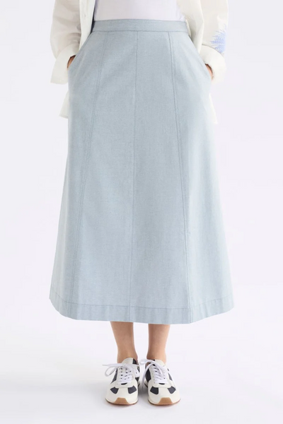 Elk - Hanning Skirt - Light Wash - A1435FW26