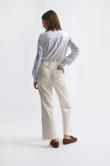 Kireina - Celeste Pant - Ecru - KAU260013