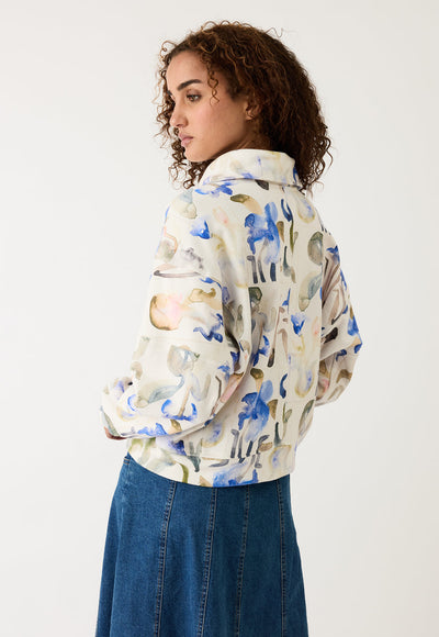 Nancybird - Tilda Sweat - Blue Watercolour - W26A40BW