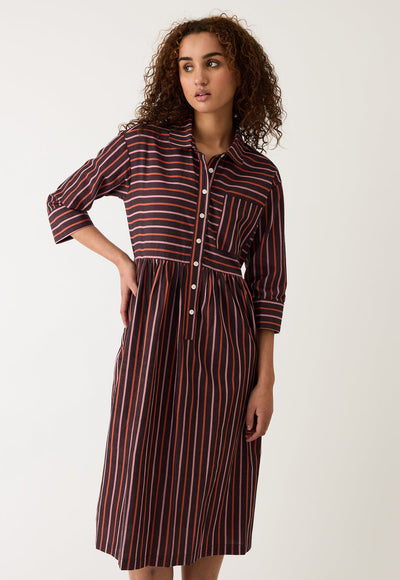 Nancybird - Mel Dress - Twilight Stripe - W26A42TS