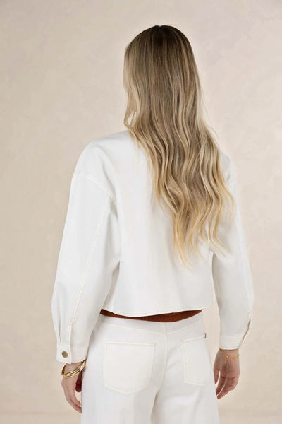 Humidity - Ivy Denim Jacket - Ivory