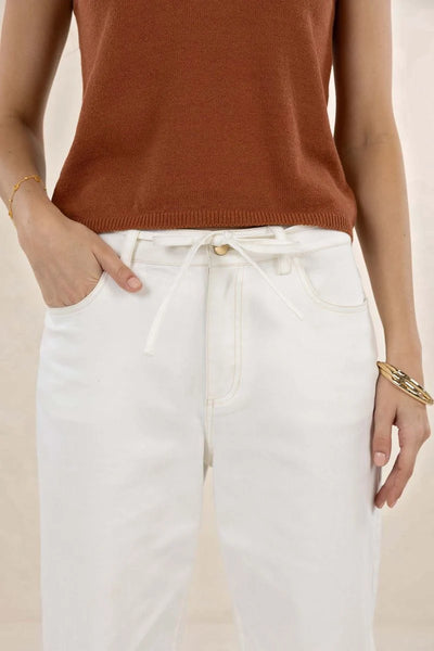 Humidity - Ivy Barrel Jean - Ivory