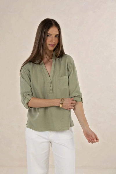 Humidity - Leni Shirt - Khaki