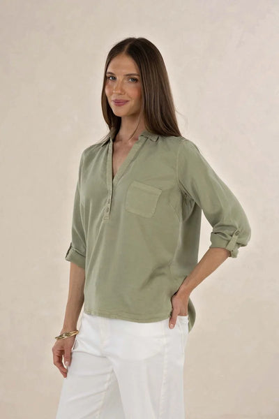 Humidity - Leni Shirt - Khaki