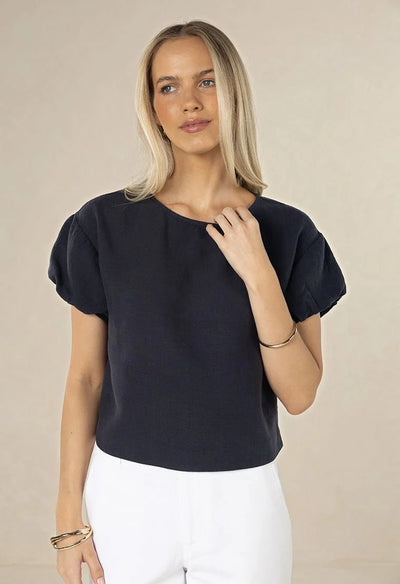 Humidity - Marise Top - Navy