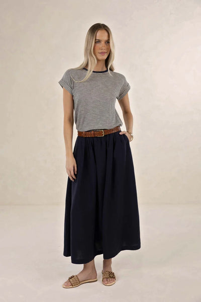 Humidity - Sola Skirt - Navy