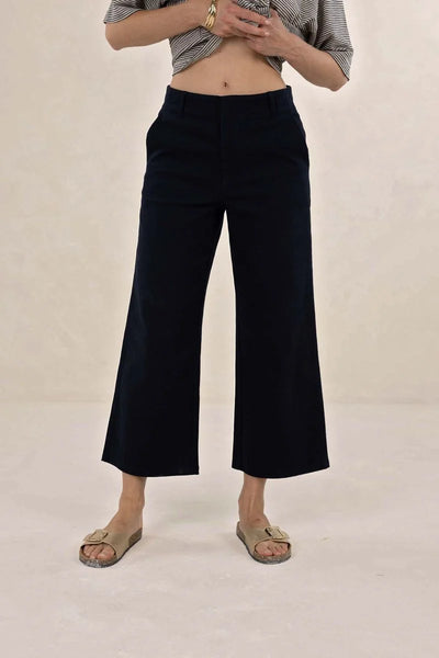 Humidity - Margot Drill Pant - Navy