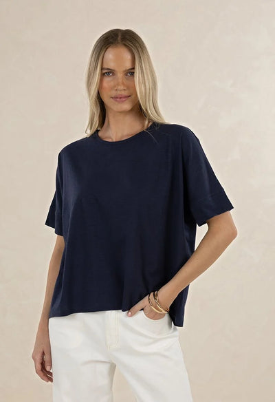 Humidity - Dippy Tee - Navy