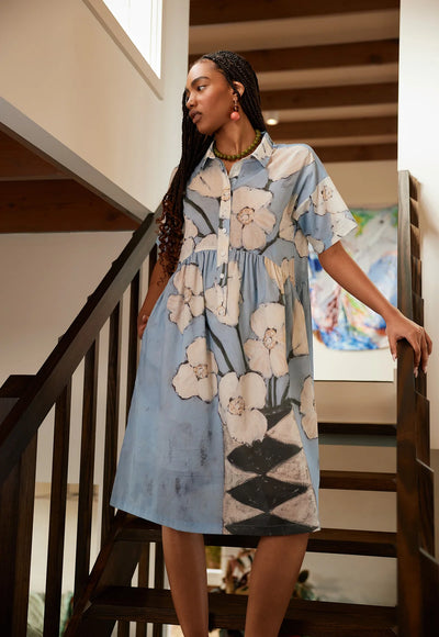 Nancybird - Luma Dress - Island Still Life