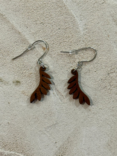 The Sister Label - Willow Leaf Earrings