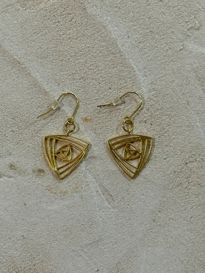 The Sister Label - Golden Prism Earrings