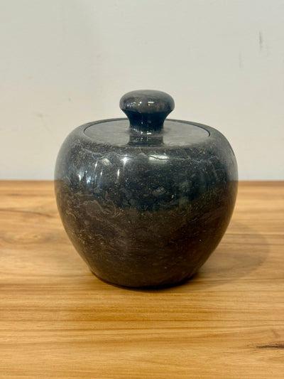 M&H - Marble Canister - Charcoal