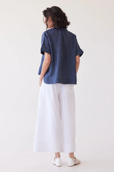 Eva's Sunday - Oliver Pull On Pant - White