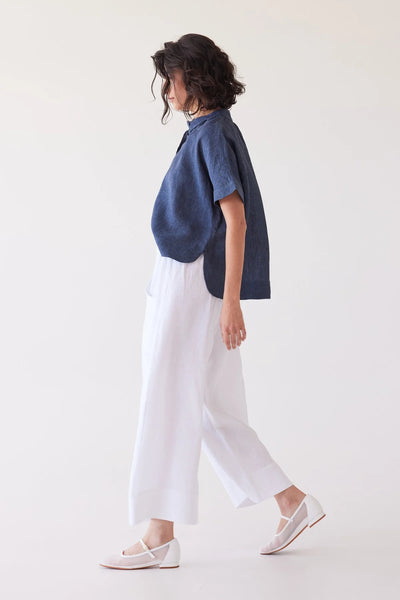 Eva's Sunday - Oliver Pull On Pant - White